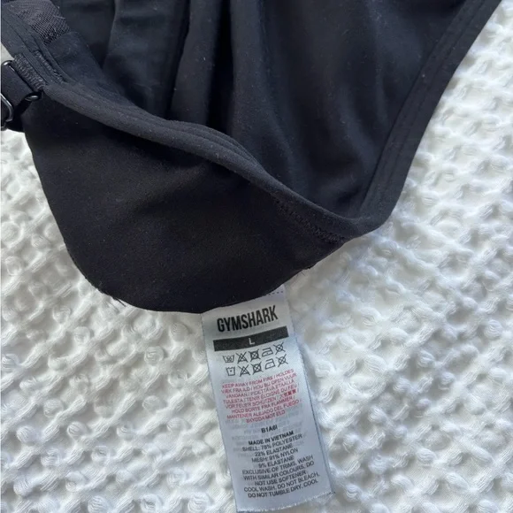 Gymshark Black Sports Bra - Picture 4 of 4